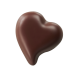 64% hjerteformet Manjari, 2 kg, ca. 190 stk, Valrhona