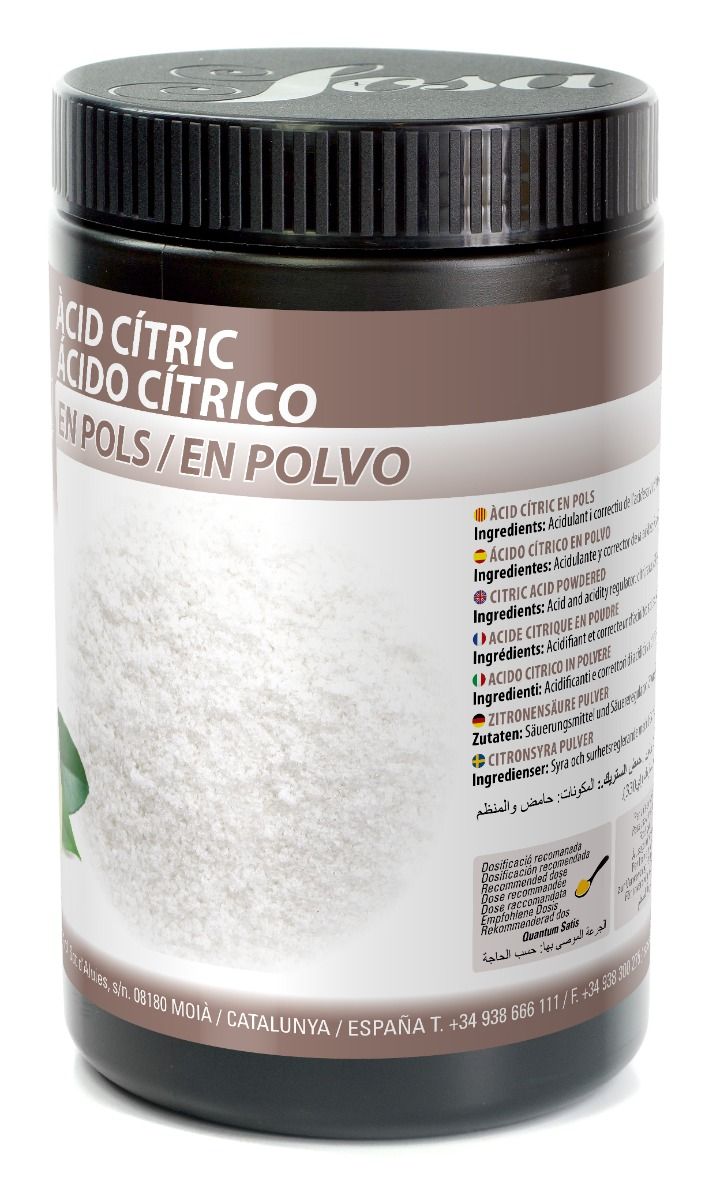 Acido citrico, polvo, sosa., 1 kg, pe puede