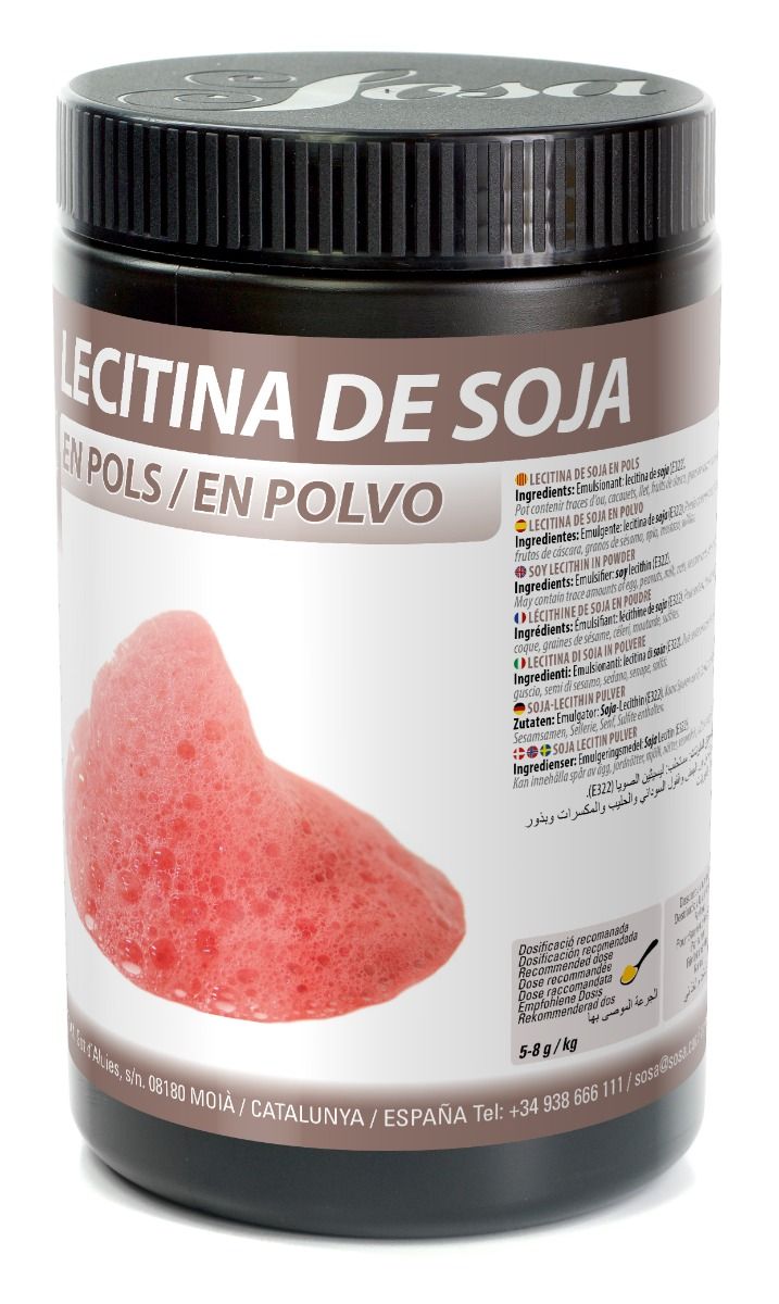 Soja lecithin pulver, 400g, Sosa