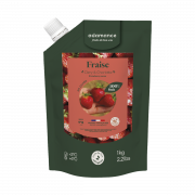 Jordbærpuré, pasteuriseret, Adamance, 1 kg