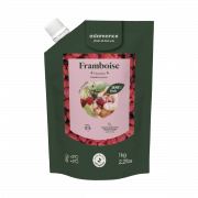 Hindbærpuré, pasteuriseret, Adamance, 1 kg